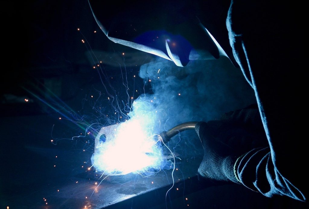 welding, work, metal